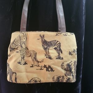 Women's Relic Brand Safari print handbag